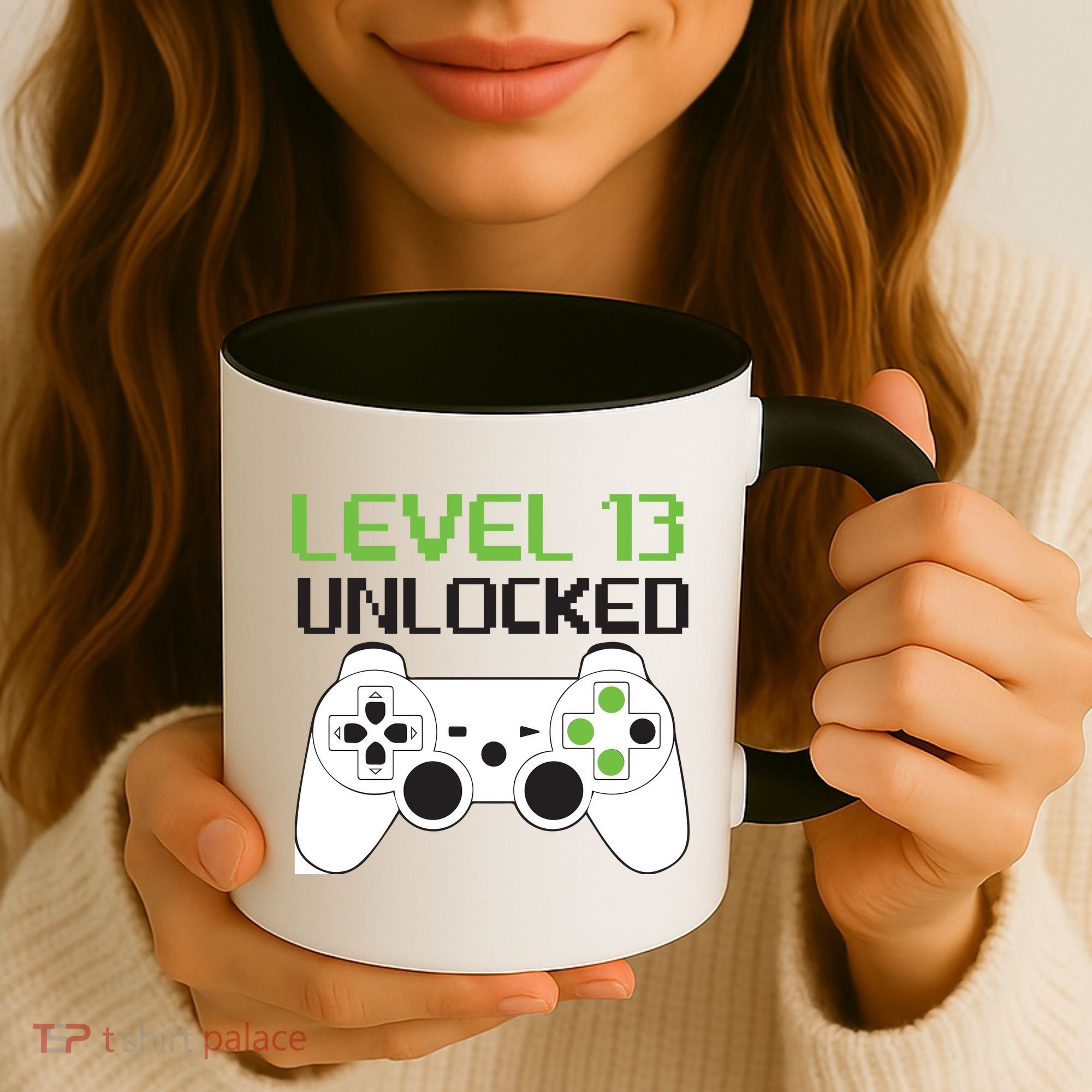 Level 13 Unlocked Teenager Coffee Mug
