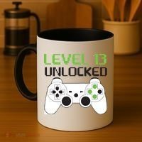Level 13 Unlocked Teenager Coffee Mug thumb 4