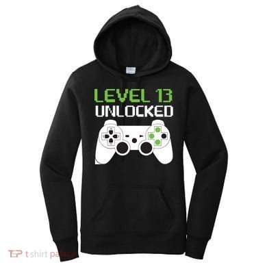 Level 13 Unlocked Teenager Women's Hoodie