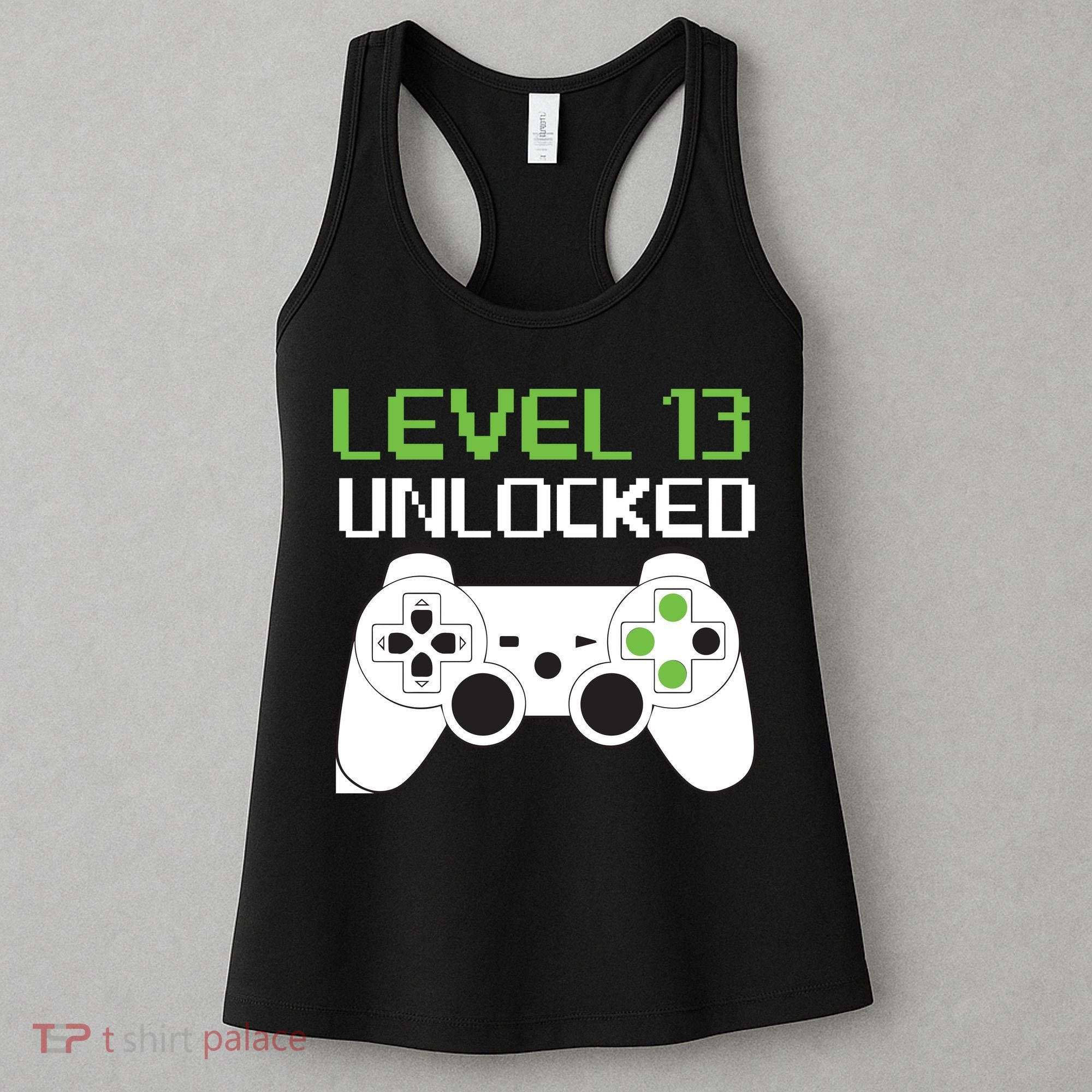 Level 13 Unlocked Teenager Women's Tank Top