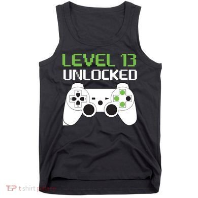 Level 13 Unlocked Teenager Tank Top