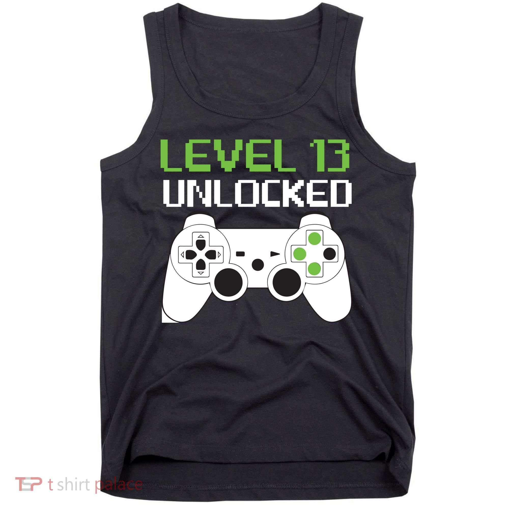Level 13 Unlocked Teenager Tank Top