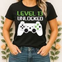 Level 13 Unlocked Teenager Women's T-Shirt thumb 2