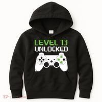 Level 13 Unlocked Teenager Kids Hoodie thumb 0