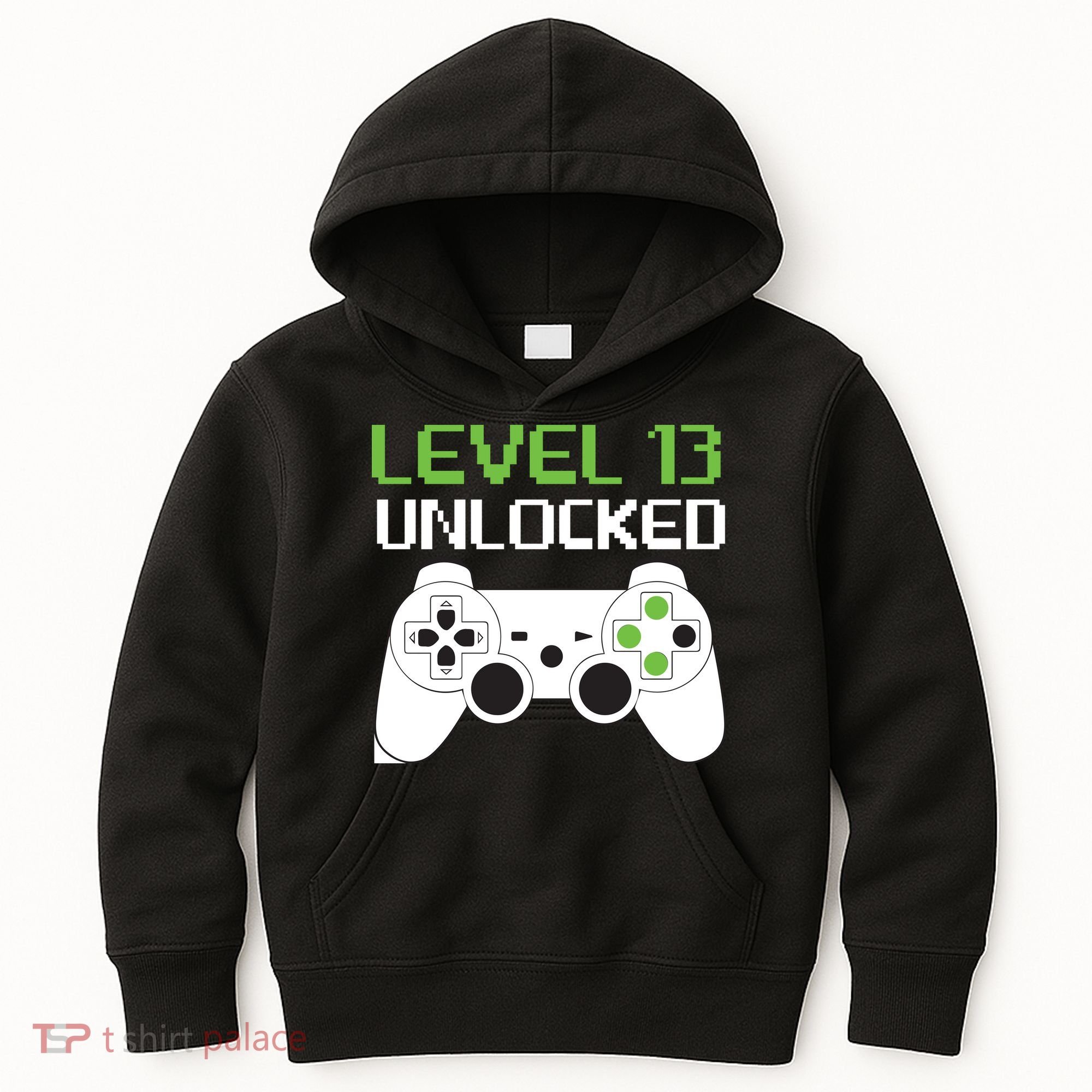 Level 13 Unlocked Teenager Kids Hoodie