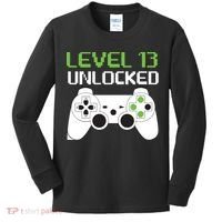 Level 13 Unlocked Teenager Kids Long Sleeve Shirt thumb 0