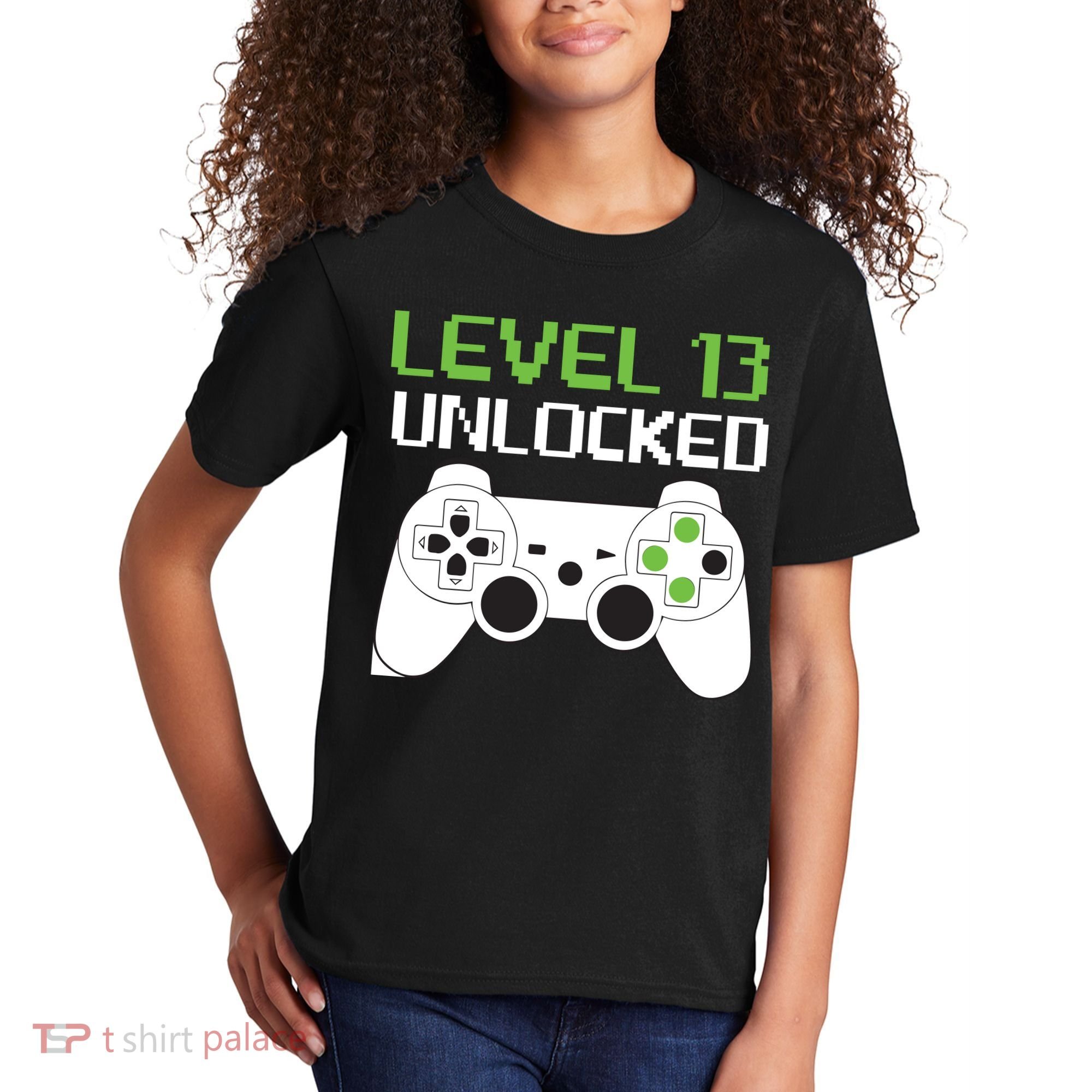 Level 13 Unlocked Teenager Kids T-Shirt