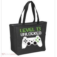 Level 13 Unlocked Teenager Tote Bag thumb 2