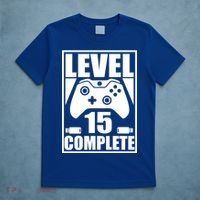 Level 15 Complete Video Gamer 15th Birthday T-Shirt thumb 5