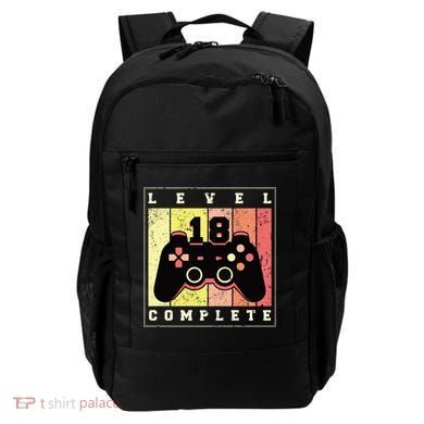 Level 18 Complete Gaming 18th Birthday Backpack