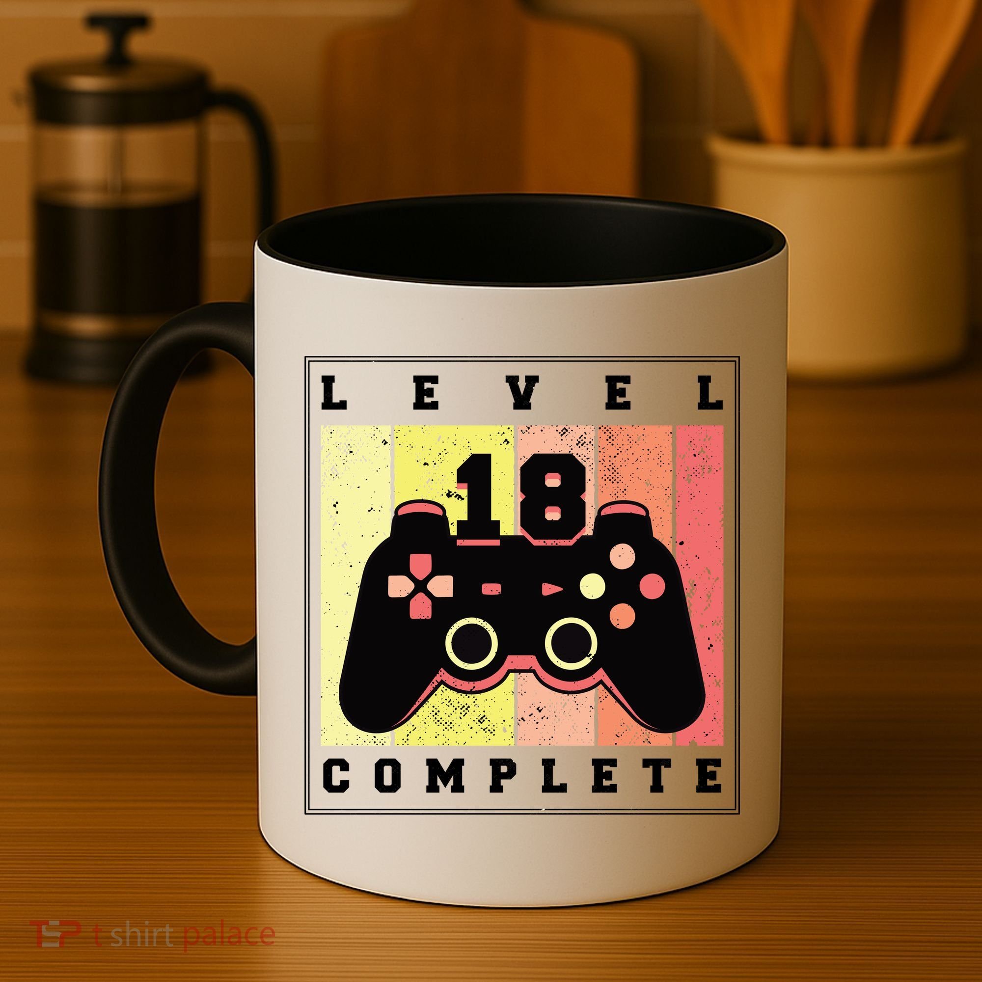 Level 18 Complete Gaming 18th Birthday Coffee Mug