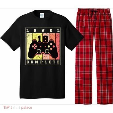 Level 18 Complete Gaming 18th Birthday Pajama Set