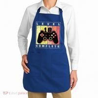 Level 18 Complete Gaming 18th Birthday Apron thumb 2