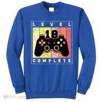 Level 18 Complete Gaming 18th Birthday Sweatshirt thumb 0
