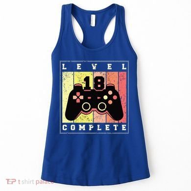 Level 18 Complete Gaming 18th Birthday Women's Tank Top