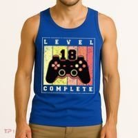 Level 18 Complete Gaming 18th Birthday Tank Top thumb 3