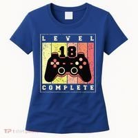 Level 18 Complete Gaming 18th Birthday Women's T-Shirt thumb 0