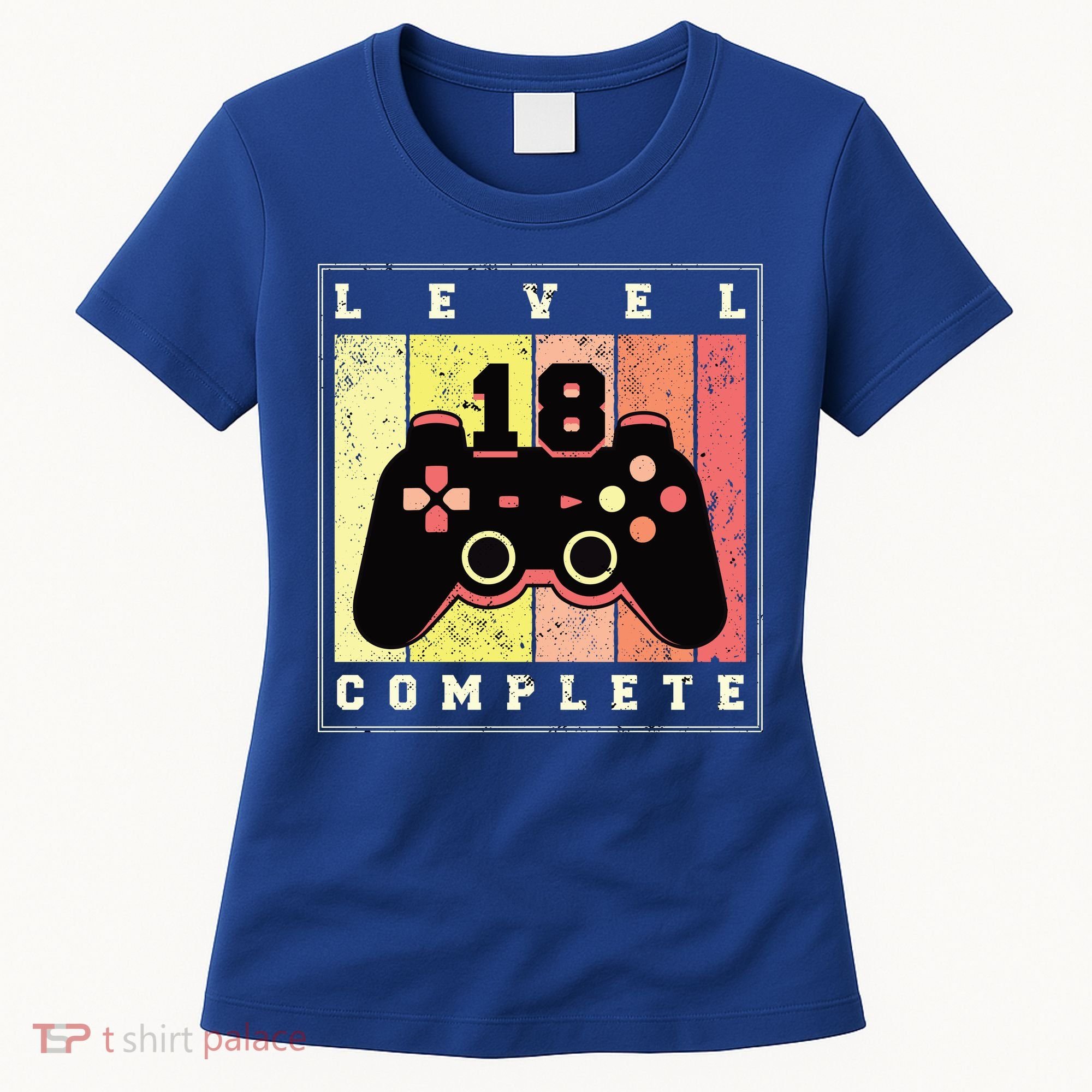 Level 18 Complete Gaming 18th Birthday Women's T-Shirt