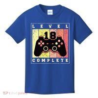 Level 18 Complete Gaming 18th Birthday Kids T-Shirt thumb 0