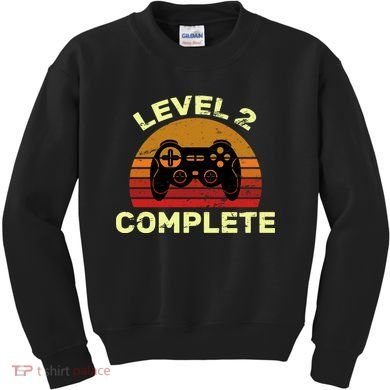 Level 2 Complete Vintage Celebrate 2nd Wedding Kids Sweatshirt