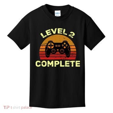 Level 2 Complete Vintage Celebrate 2nd Wedding Kids T-Shirt