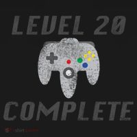 Level 20 Complete 20th Birthday USA-Made Doggie Bandana thumb 2