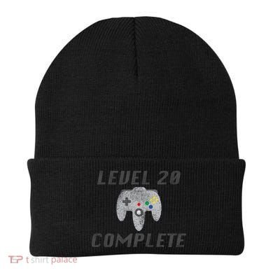 Level 20 Complete 20th Birthday Beanie