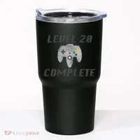 Level 20 Complete 20th Birthday Tumbler thumb 0