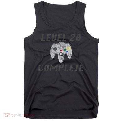 Level 20 Complete 20th Birthday Tank Top