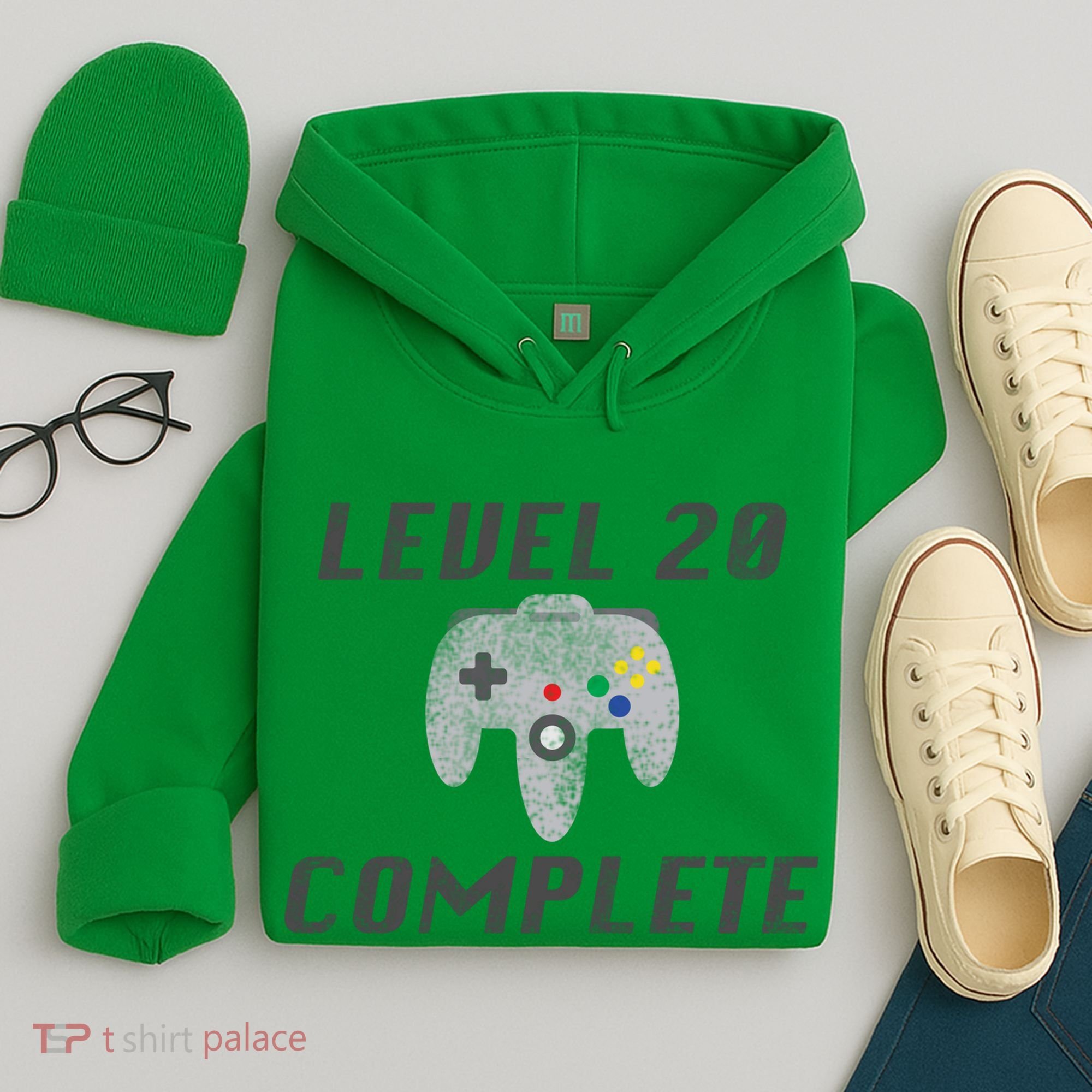 Level 20 Complete 20th Birthday Hoodie