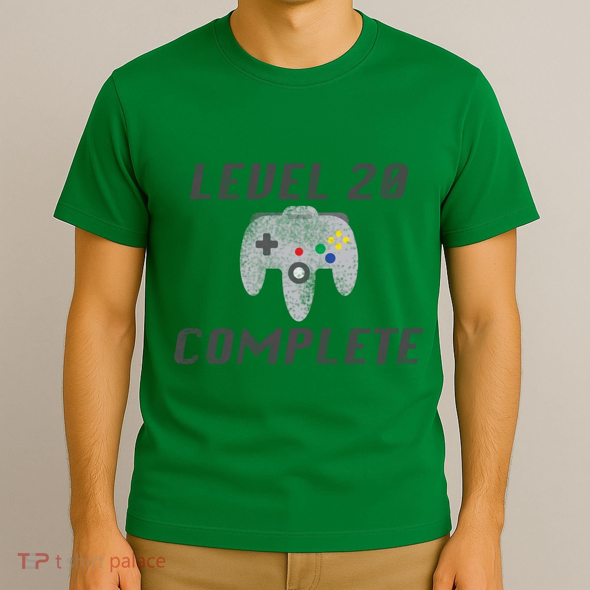 Level 20 Complete 20th Birthday T-Shirt