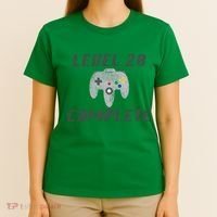 Level 20 Complete 20th Birthday T-Shirt thumb 4