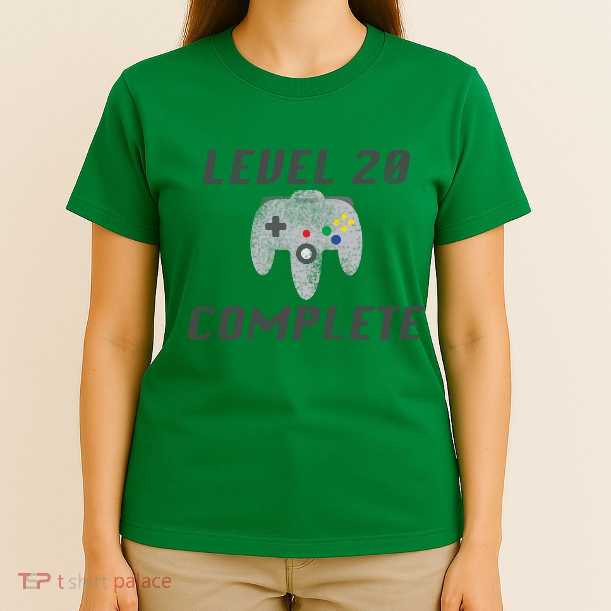 Level 20 Complete 20th Birthday T-Shirt
