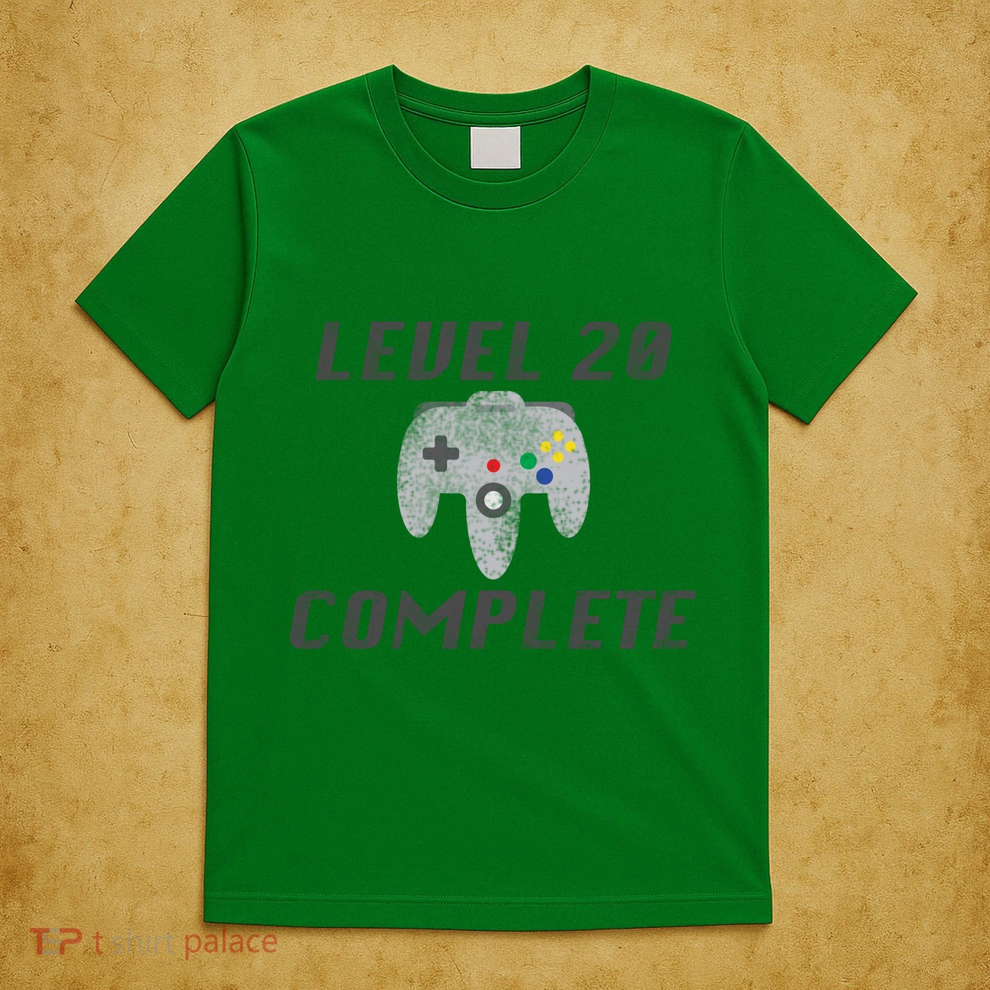 Level 20 Complete 20th Birthday T-Shirt