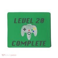 Level 20 Complete 20th Birthday Mousepad thumb 0
