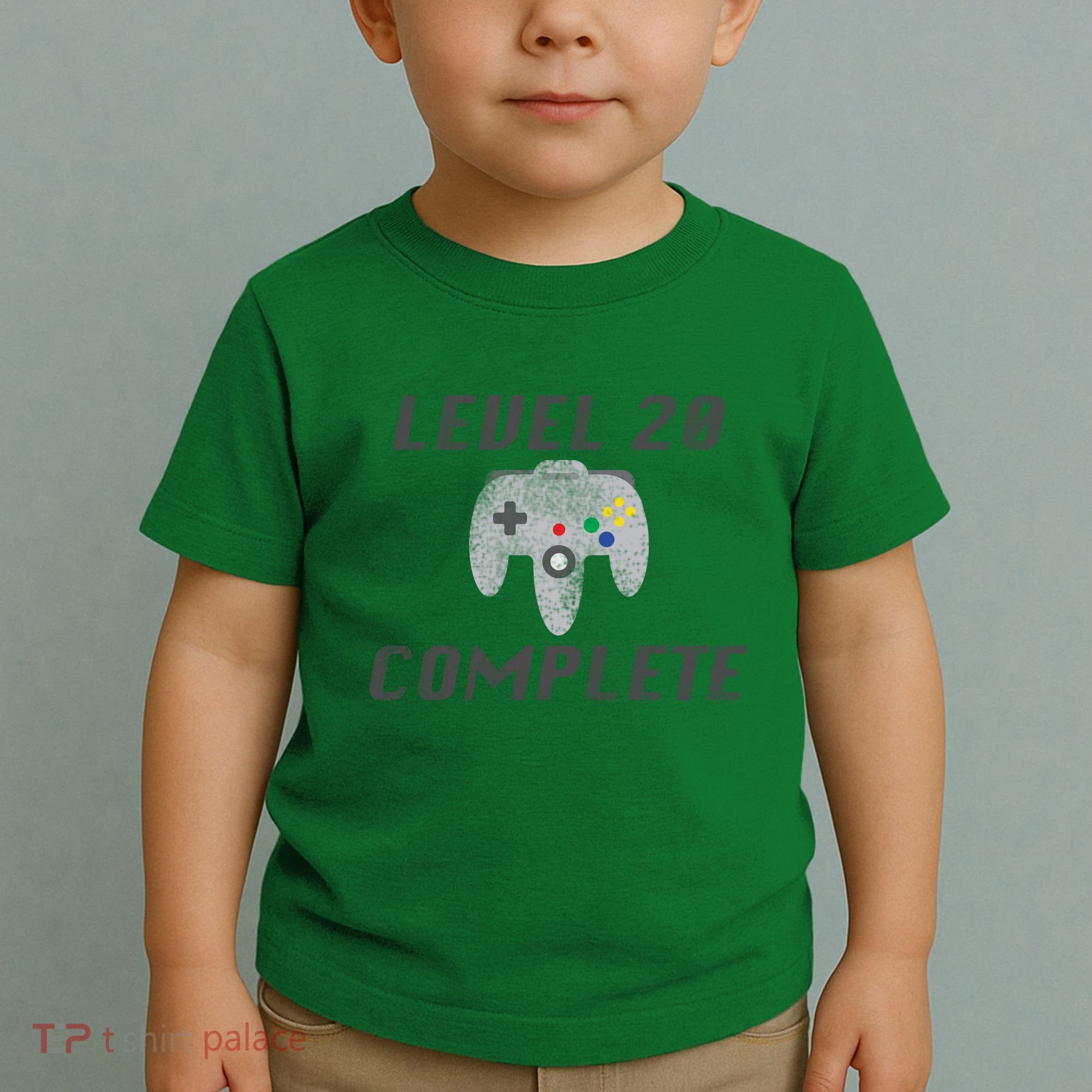 Level 20 Complete 20th Birthday Toddler T-Shirt