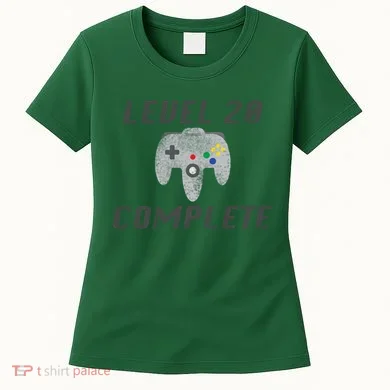 Level 20 Complete 20th Birthday Women's T-Shirt