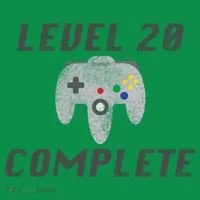 Level 20 Complete 20th Birthday Kids T-Shirt thumb 4