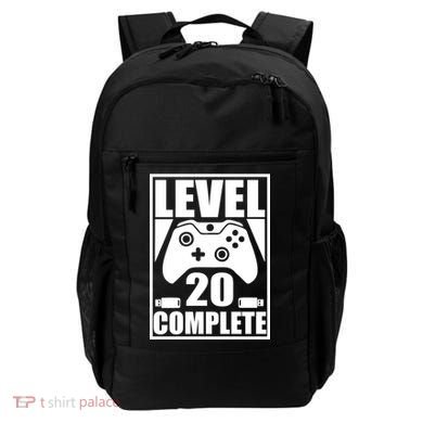Level 20 Complete Gaming 20th Birthday Backpack
