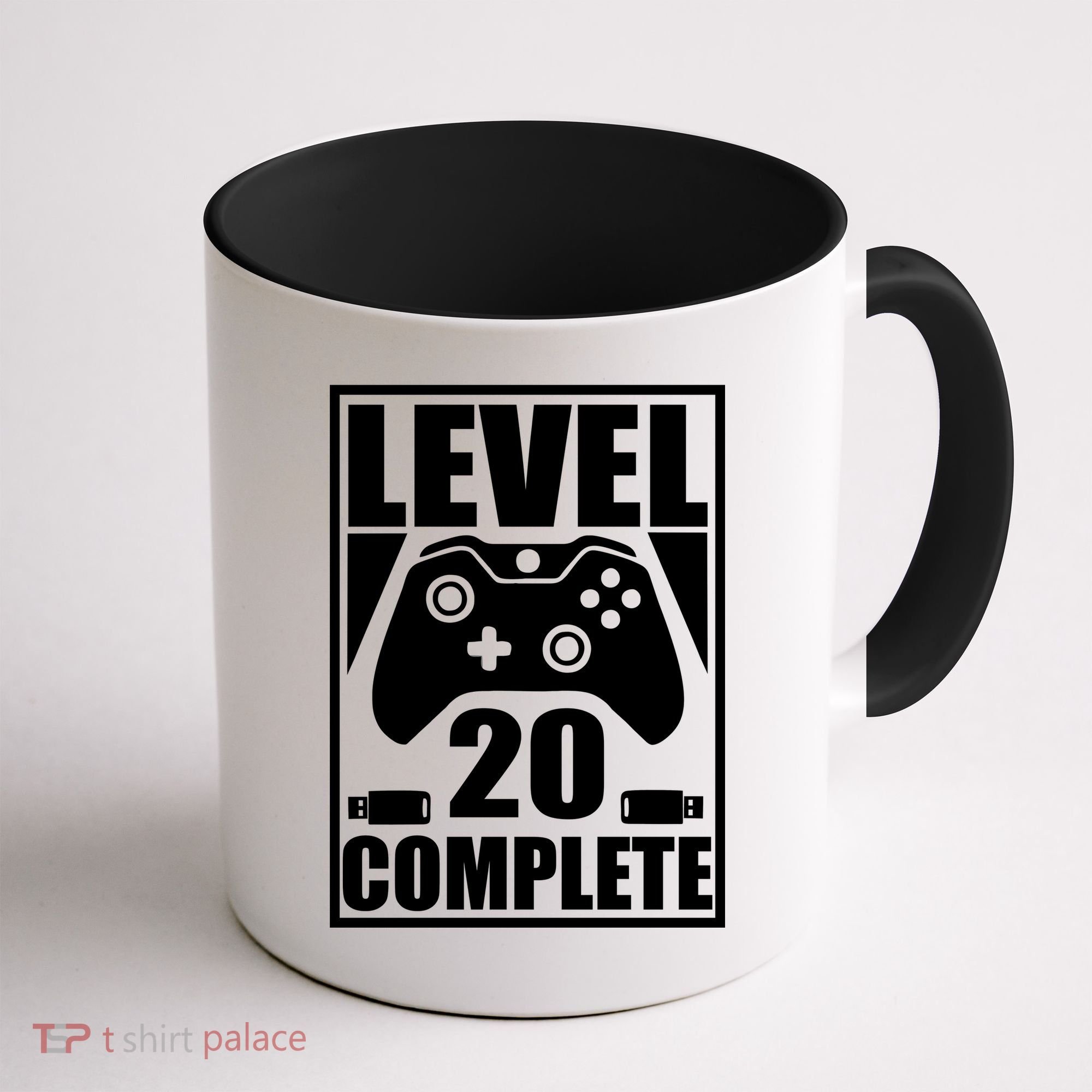 Level 20 Complete Gaming 20th Birthday Coffee Mug
