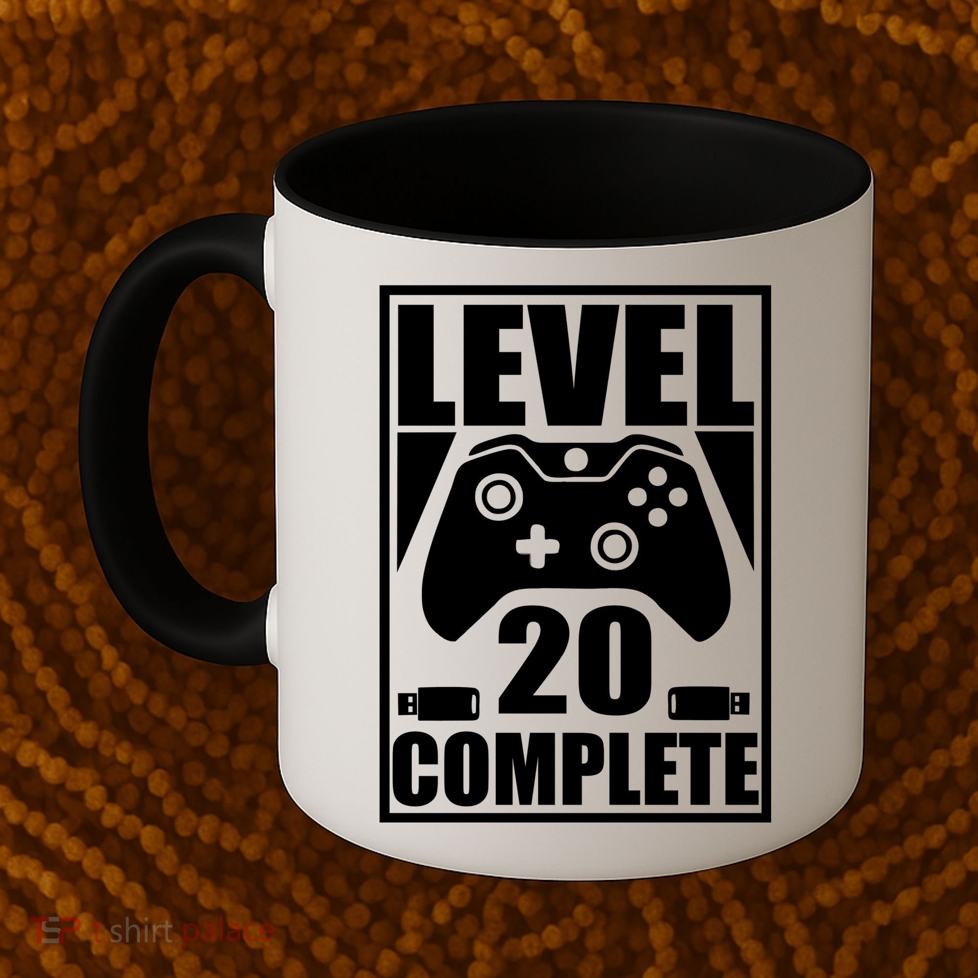 Level 20 Complete Gaming 20th Birthday Coffee Mug