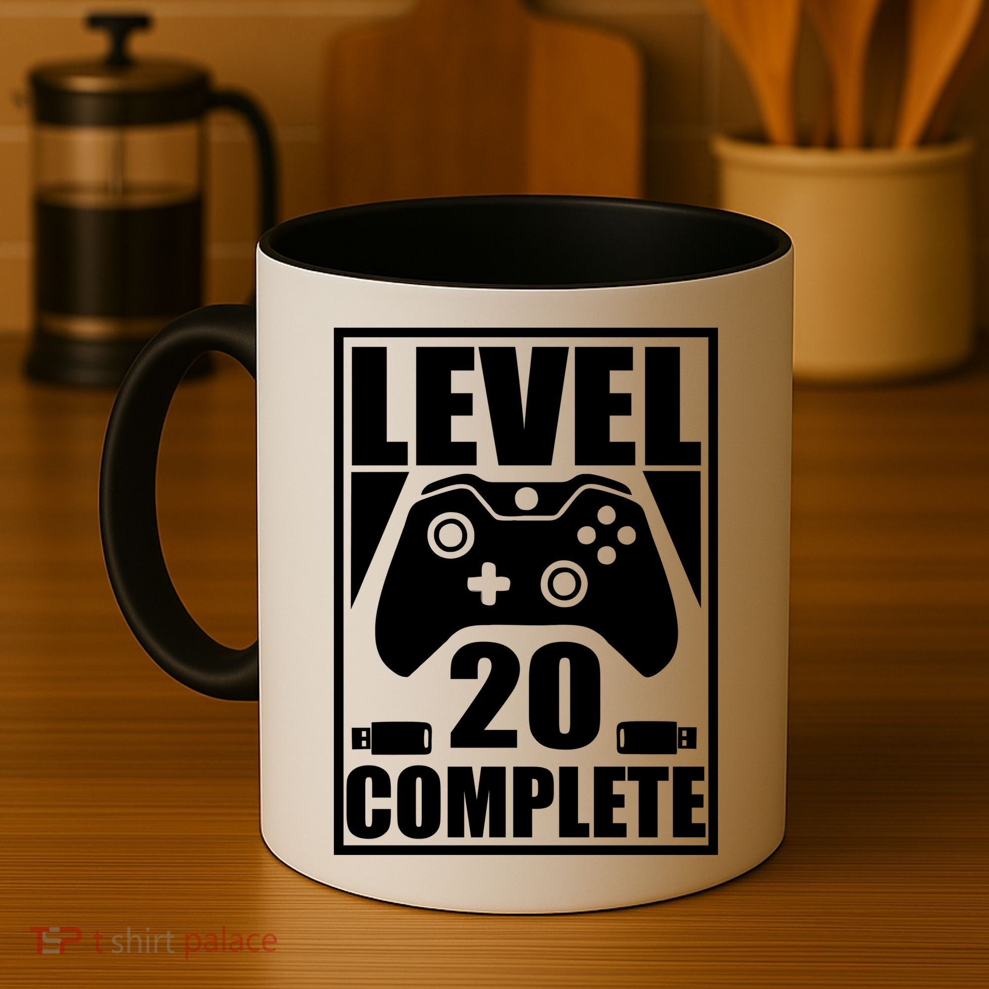 Level 20 Complete Gaming 20th Birthday Coffee Mug