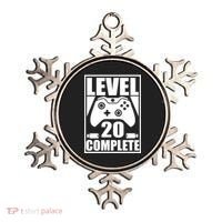 Level 20 Complete Gaming 20th Birthday Ornament thumb 0