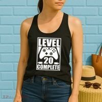 Level 20 Complete Gaming 20th Birthday Women's Tank Top thumb 2