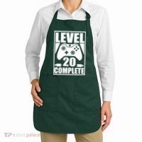 Level 20 Complete Gaming 20th Birthday Apron thumb 2