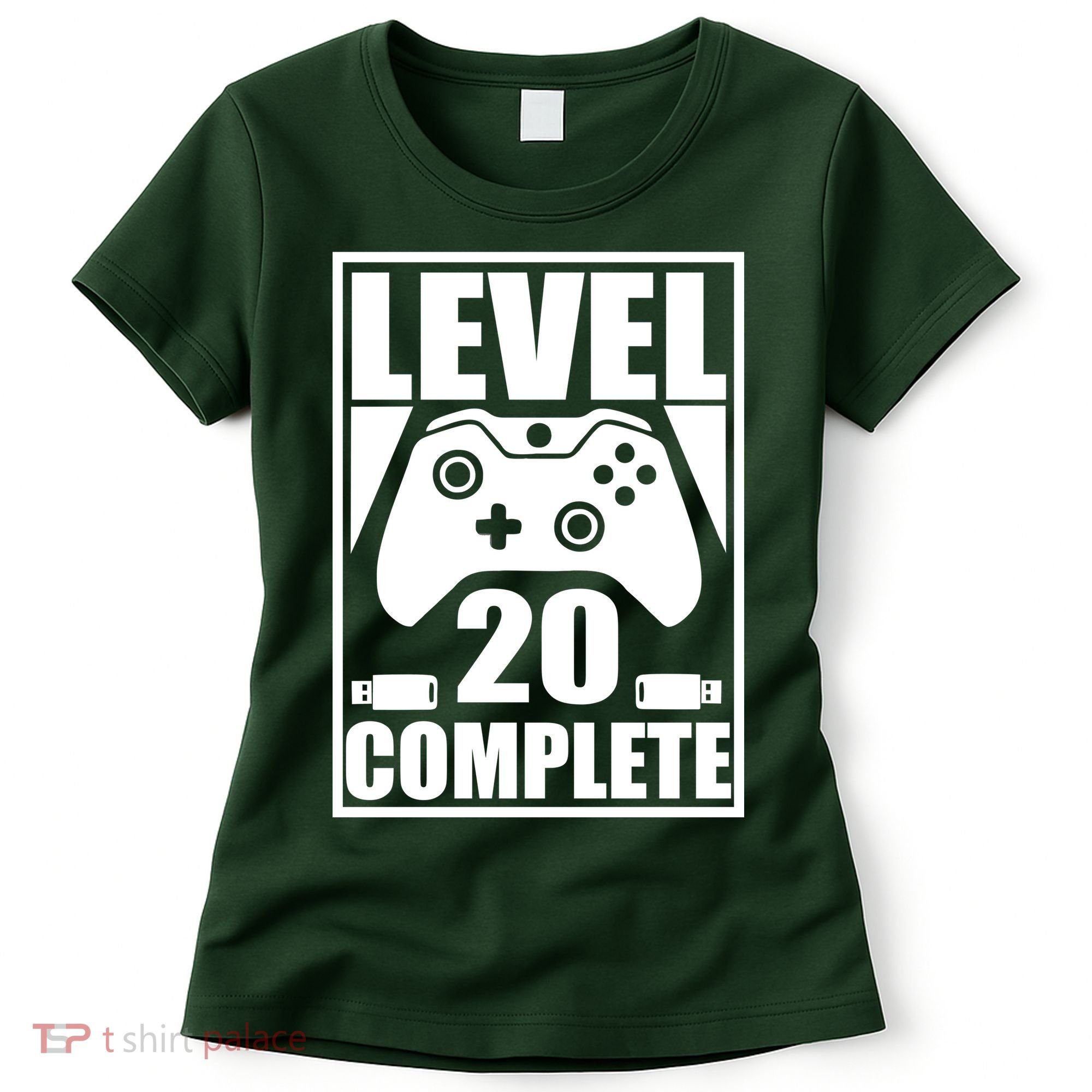 Level 20 Complete Gaming 20th Birthday Women's T-Shirt