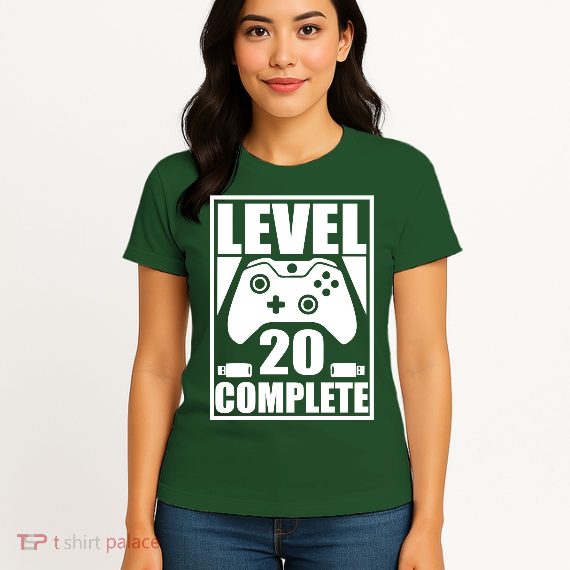 Level 20 Complete Gaming 20th Birthday Women's T-Shirt