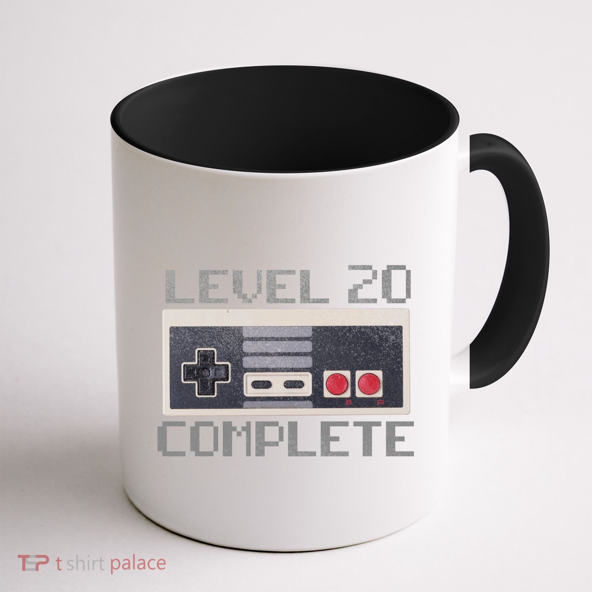 Level 20 Complete Retro Gamer 20th Birthday Coffee Mug