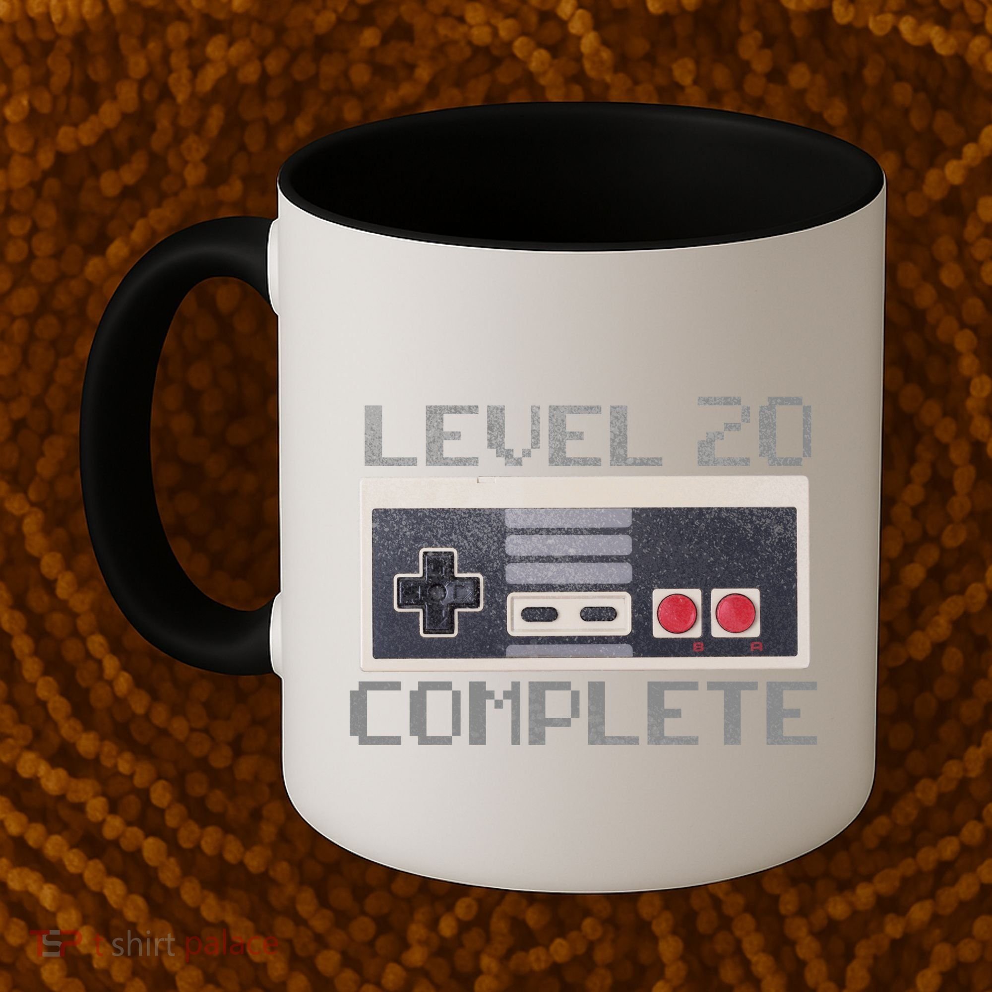 Level 20 Complete Retro Gamer 20th Birthday Coffee Mug