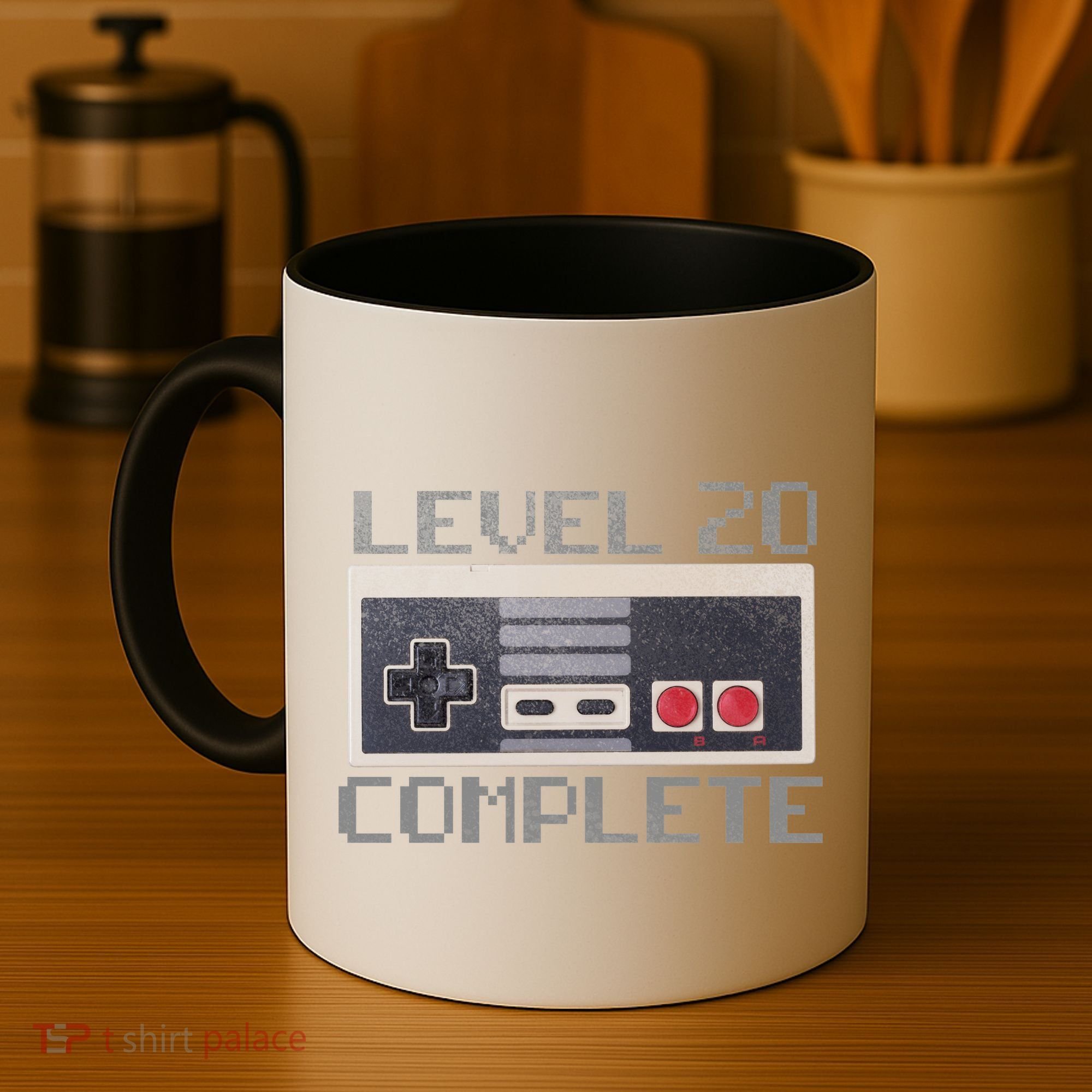 Level 20 Complete Retro Gamer 20th Birthday Coffee Mug